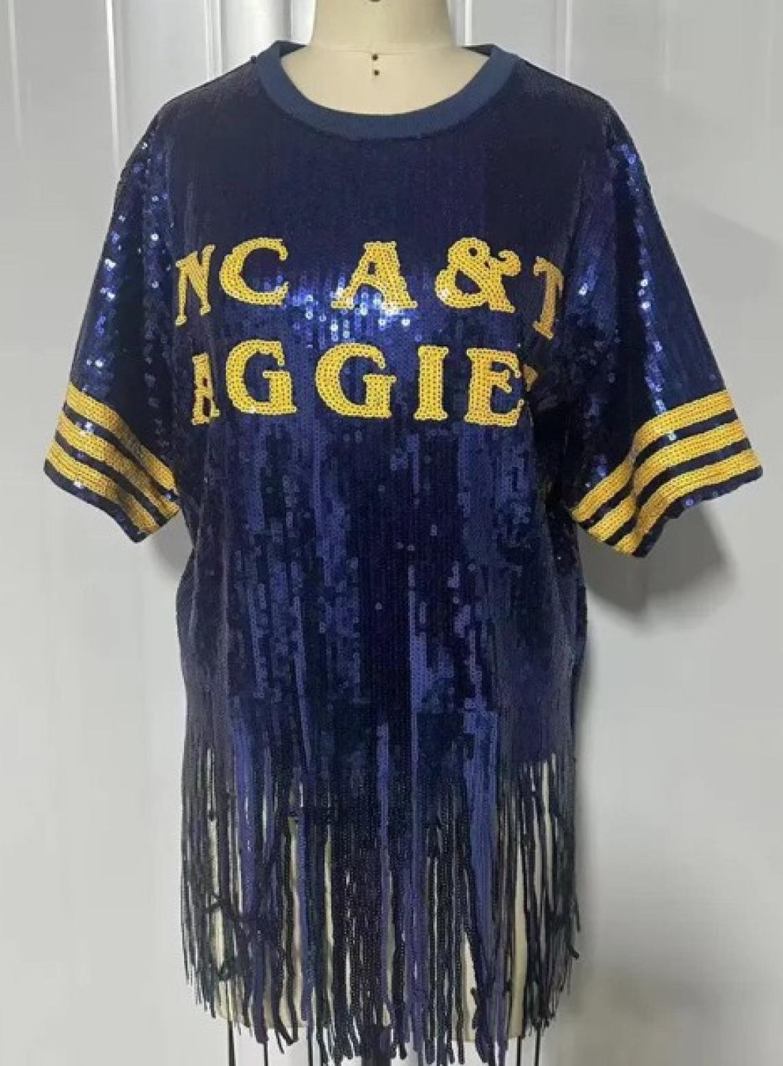 Aggie Shimmy top - Plus One Size Fits Most