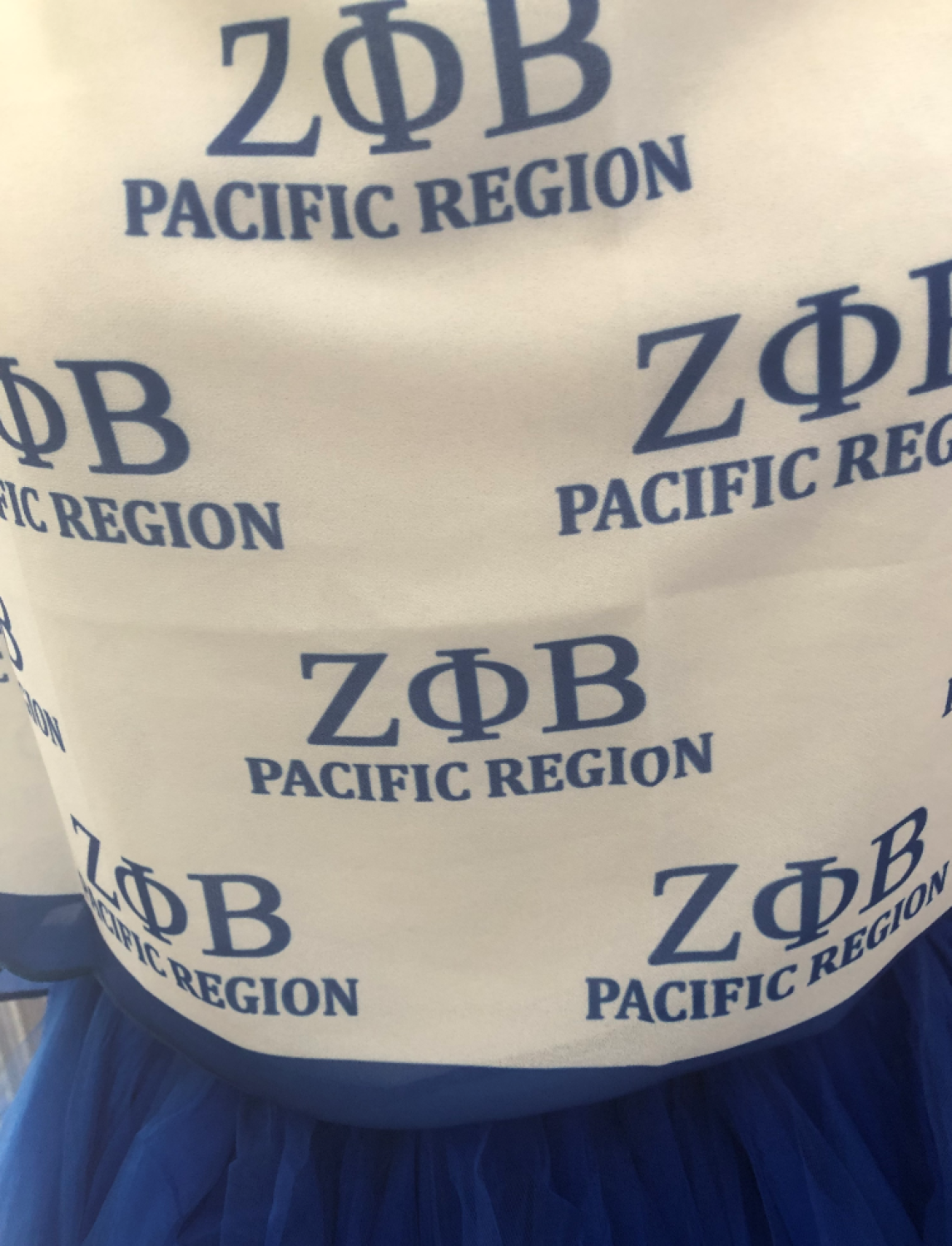 ZPB Pacific Region Oblong Scarf