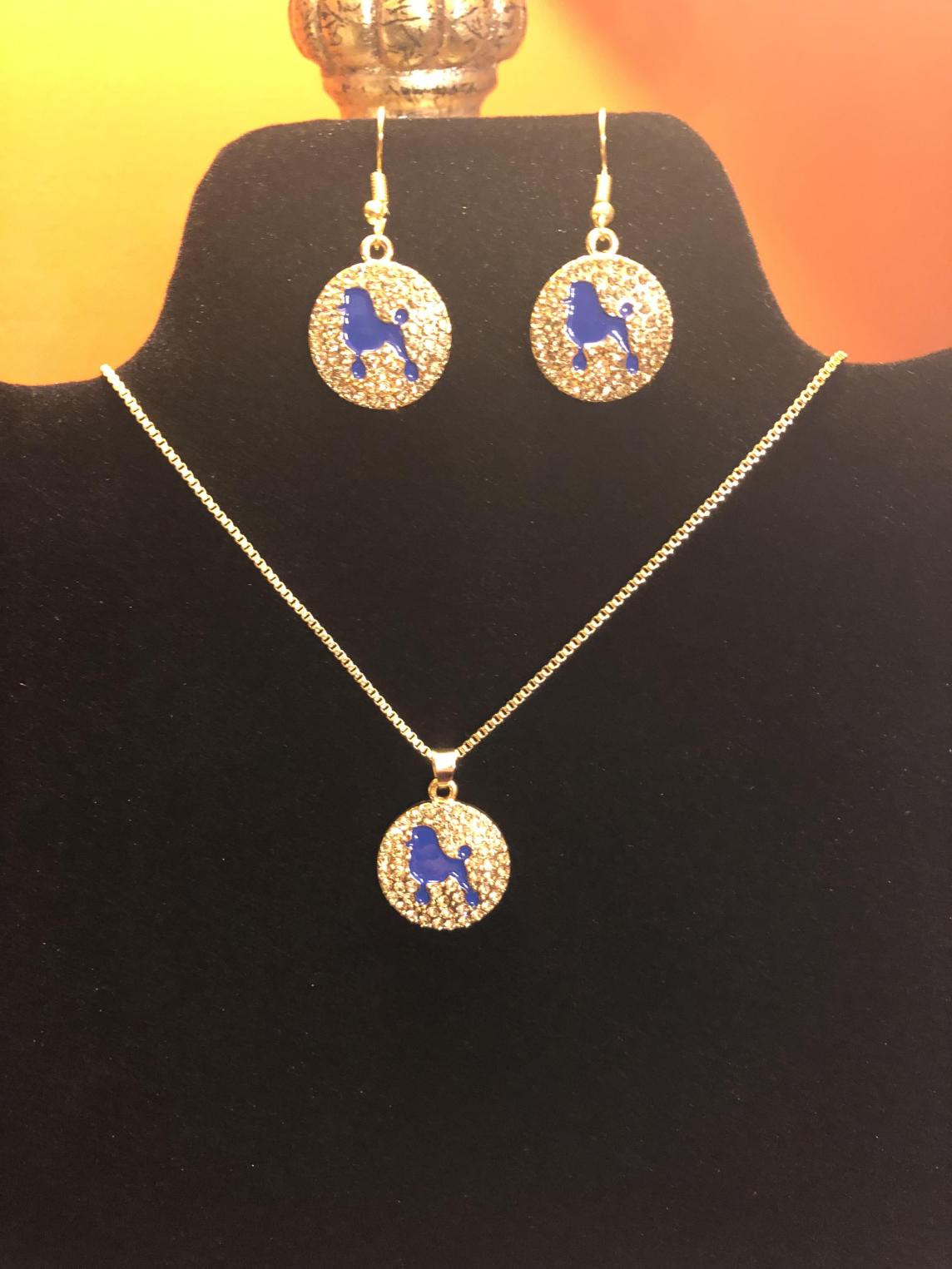 SGRho Pave Poodle Set