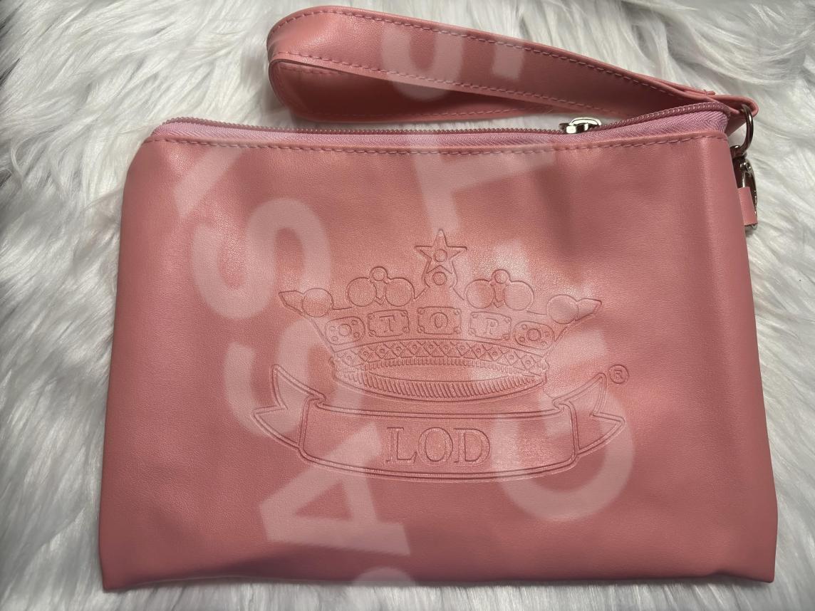 TLOD Crown Faux Leather Clutch