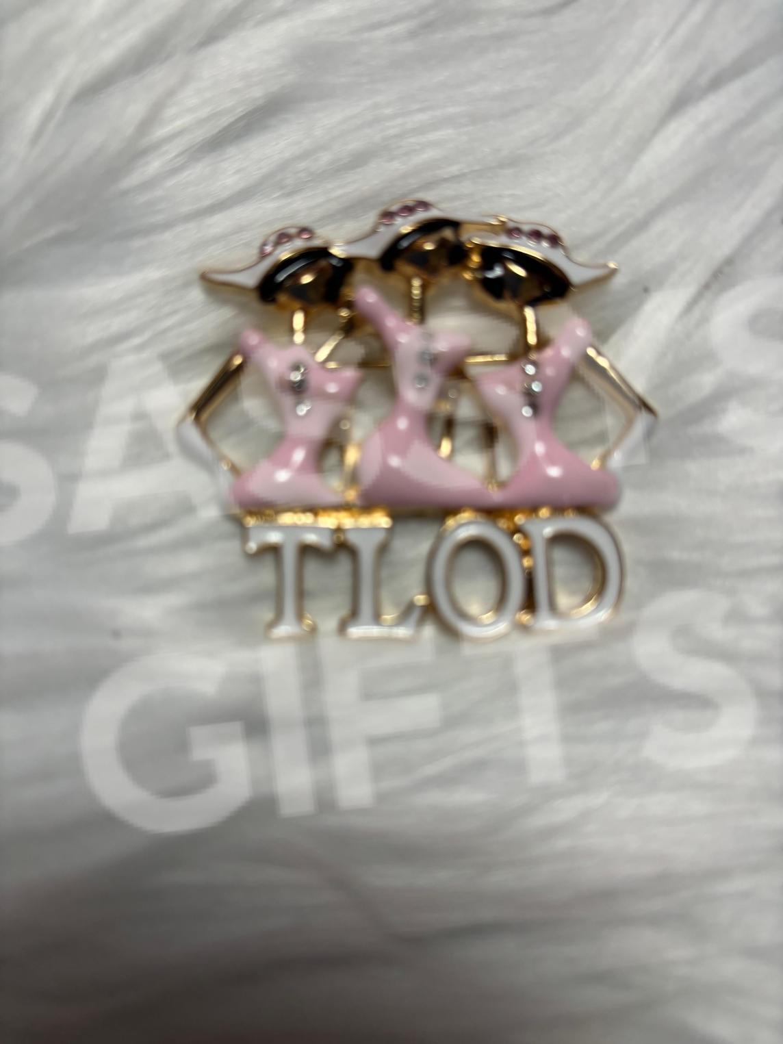 TLOD Sisters Pin in Goldtone