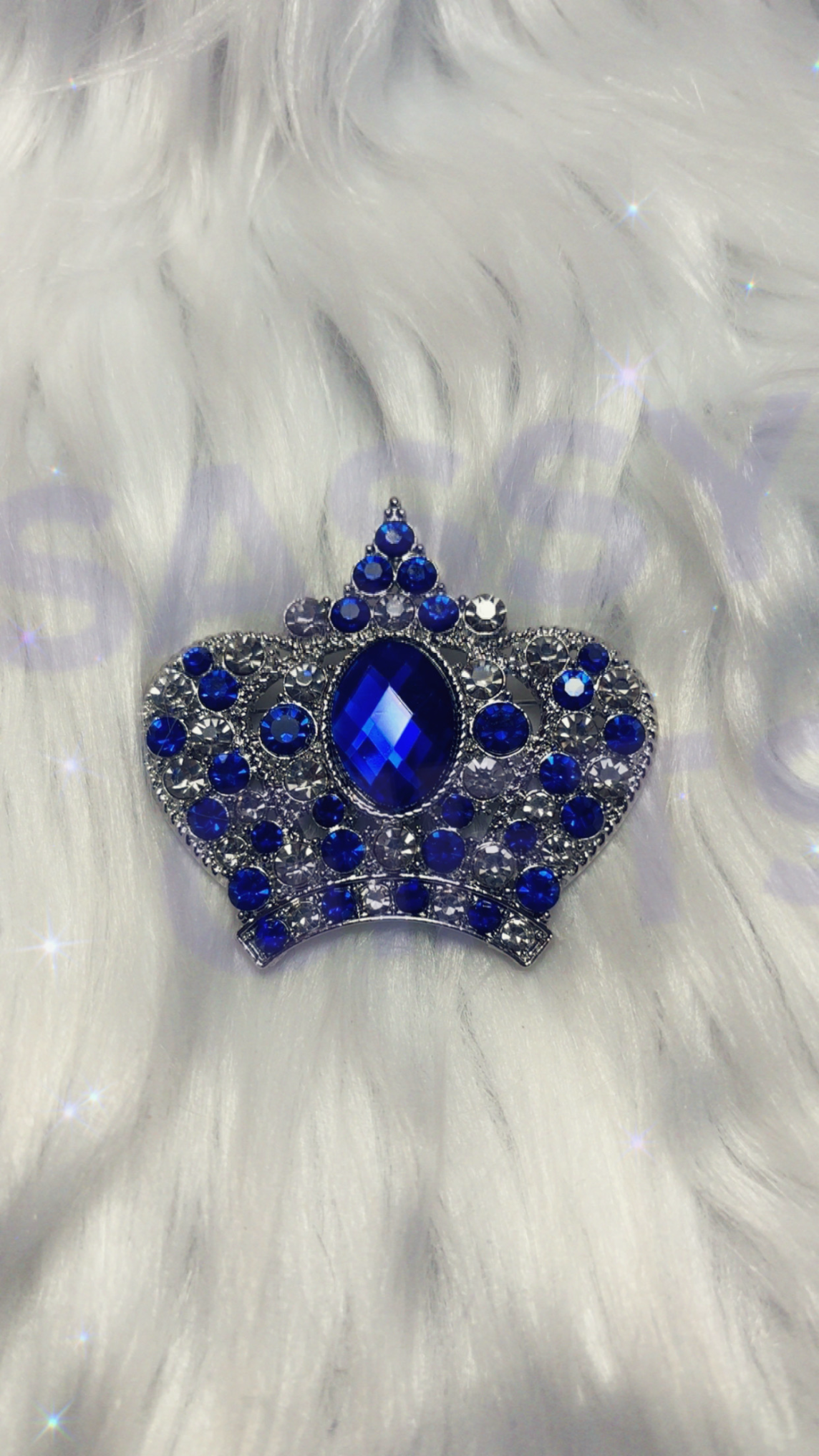 TLOD Zeta Rhinestones Crown Pin