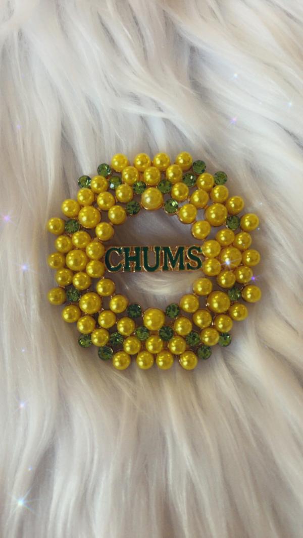 CHUMS Wreath Pin