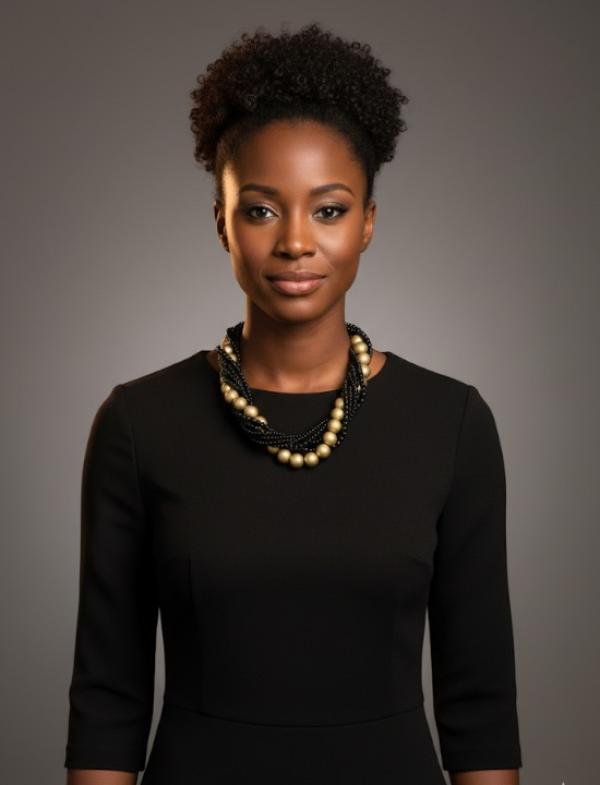 Black and Gold Twisted Set