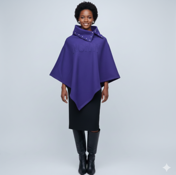 NCNW Purple Poncho