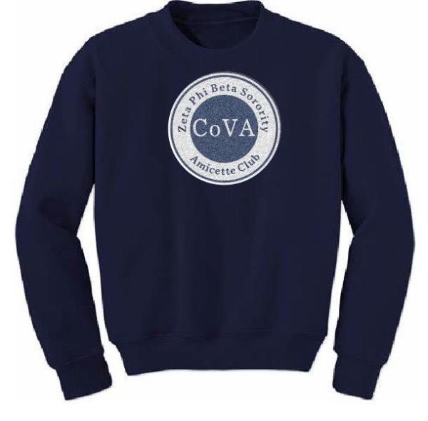 AMICETTE COVA Sweatshirt.  Youth Sizes Only 