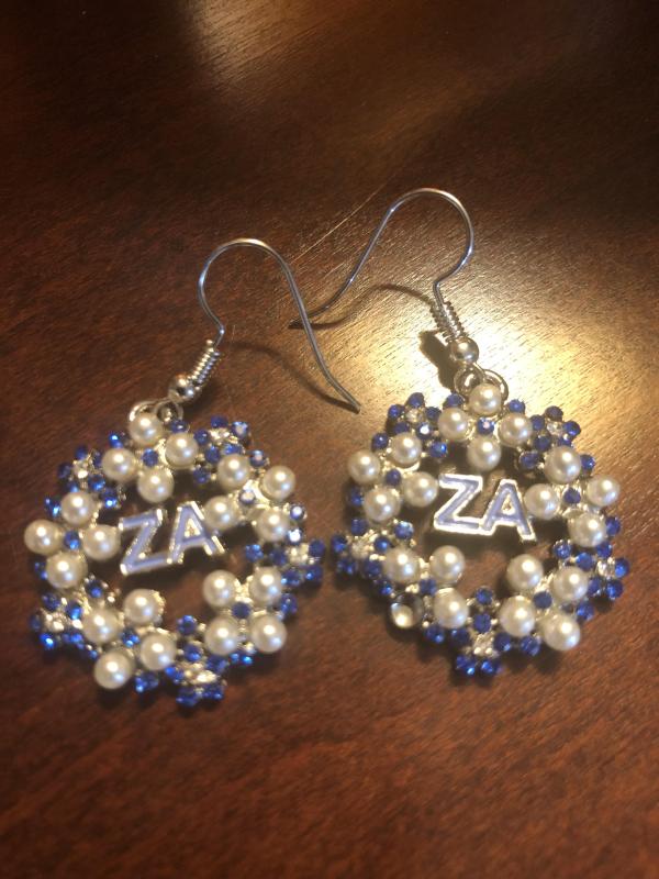 Zeta Amicae Wreath Earrings