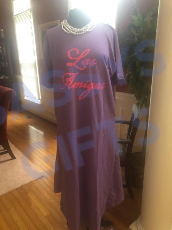 SALE!!! Las Amigas Maxi Dress w/Pockets - Sizes Sm to 5X. Reg $75 