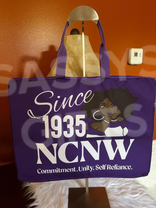 NCNW Canvas Padded Diva Laptop Bag