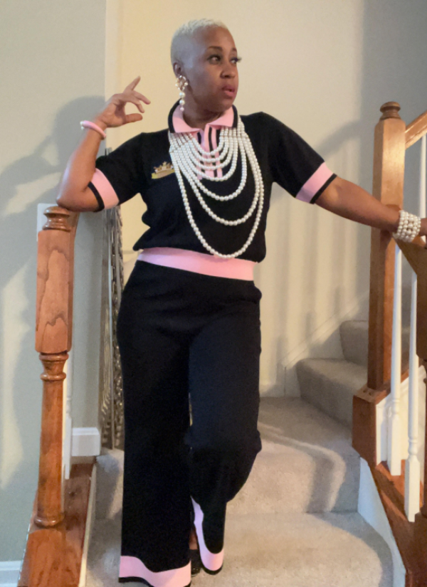 TLOD Black Knit Palazzo Pants Set 