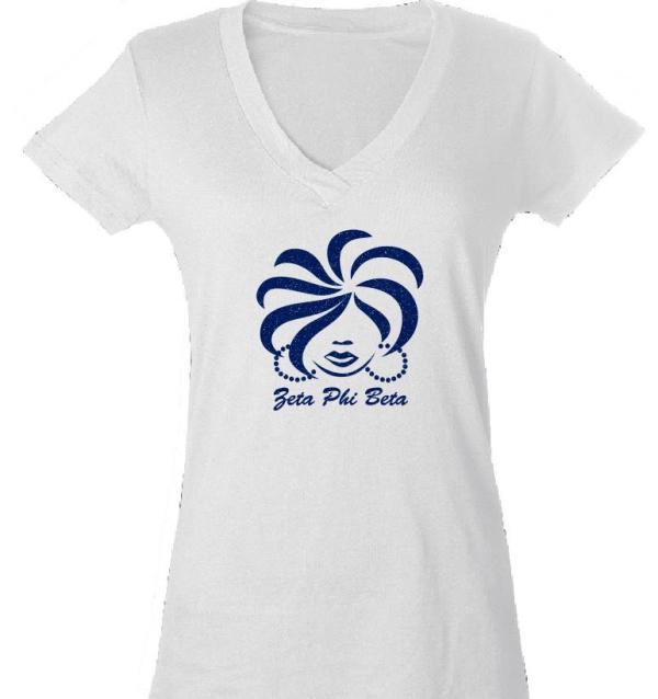 Zeta Glamour Girl Glitter Tee 